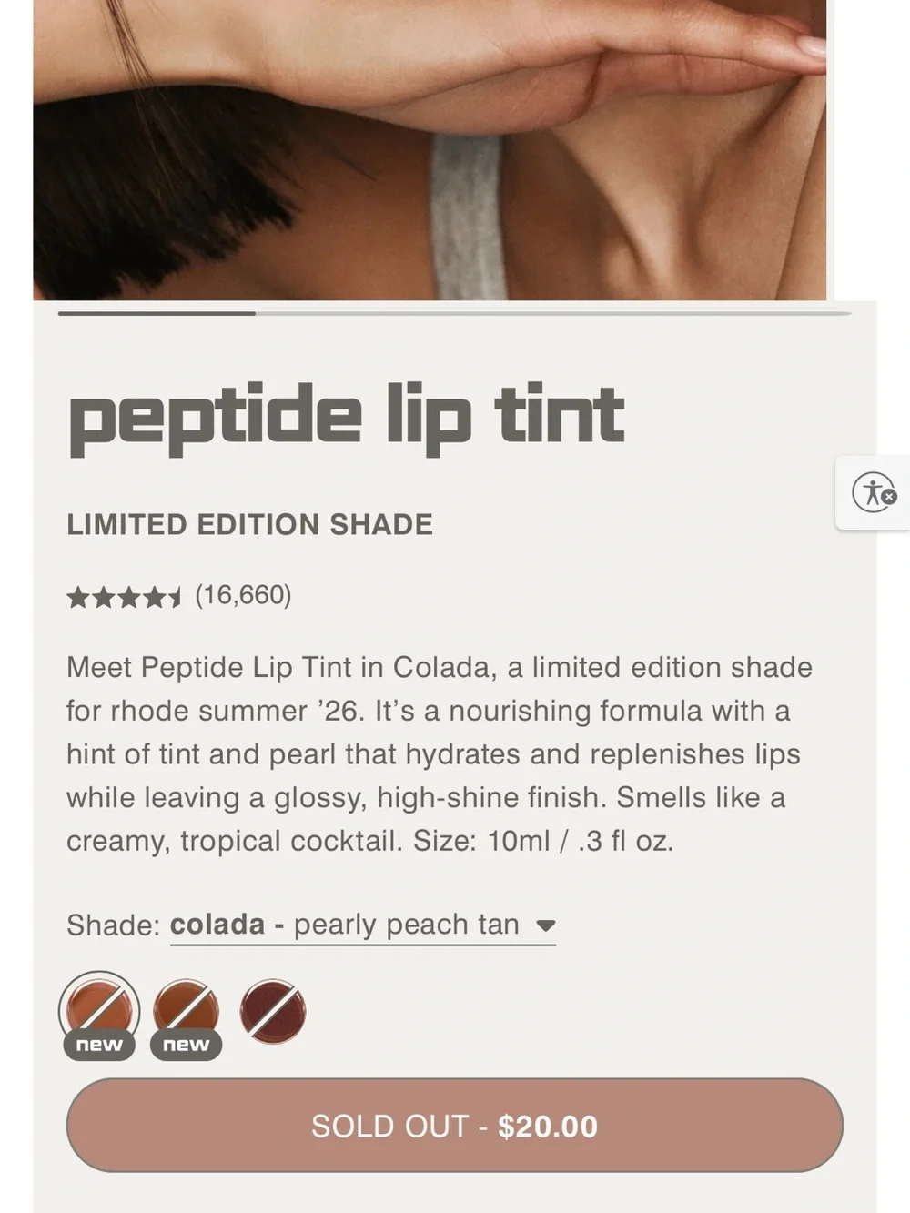 rhode skin colada peptide